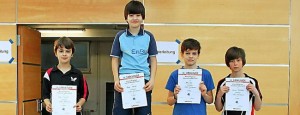 Read more about the article Tischtennis-Kreismeisterschaften der Jugend: RSV-Akteure holen zwei Titel