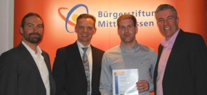 Read more about the article Dominik Schmidt erhält Ehrenamtspreis für Jugendliche der Bürgerstiftung Mittelhessen