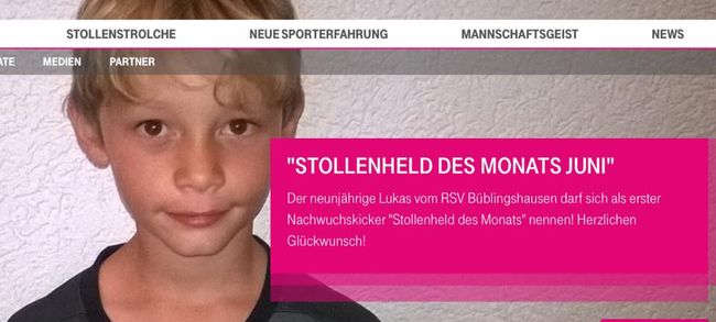 You are currently viewing Tor des Monats: Lukas ist „Stollenheld des Monats Juni“