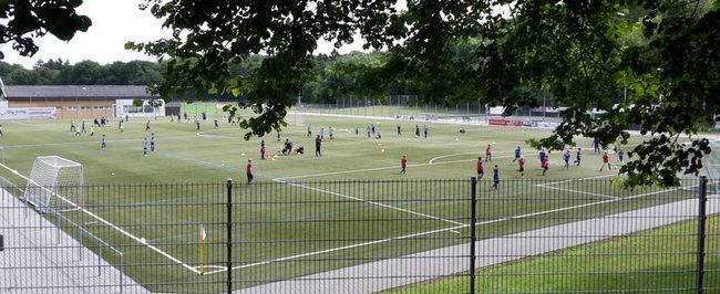Du betrachtest gerade Merck-Lilien-Camp beendet – Fast 60 Kinder gehen mit DFB-Fußball-Abzeichen nach Hause