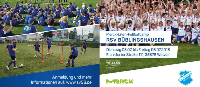 You are currently viewing „Merck-Lilien-Camp“ auch im Sommer 2018 wieder beim RSV