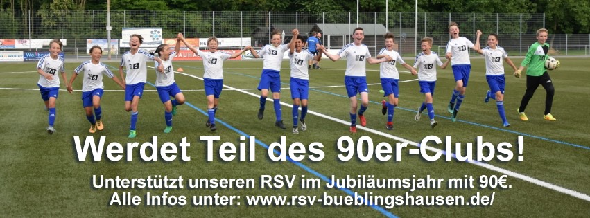 Read more about the article „90er-Club“ des Fußball-Fördervereins zum Vereinsjubiläum! Jetzt Mitglied werden!