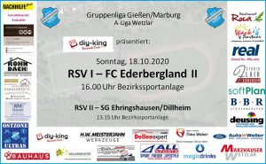 Read more about the article Heimspiel-Doppelpack am Sonntag: RSV I empfängt Ederbergland II, „Zweite“ trifft auf Reserve aus Ehringshausen