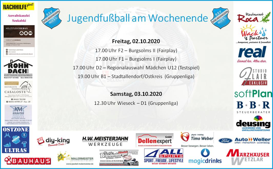 You are currently viewing Jugendfußball am Wochenende: Gruppenliga-Teams mit schwierigen Aufgaben