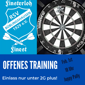 Read more about the article Lust auf Darts? Offenes Training am Dienstag!
