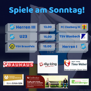 Mehr über den Artikel erfahren RSV-Erste: „Sechs-Punkte-Spiel“ in Braunfels – U23 startet in Aufstiegsrunde: Die Vorschau auf das Wochenende