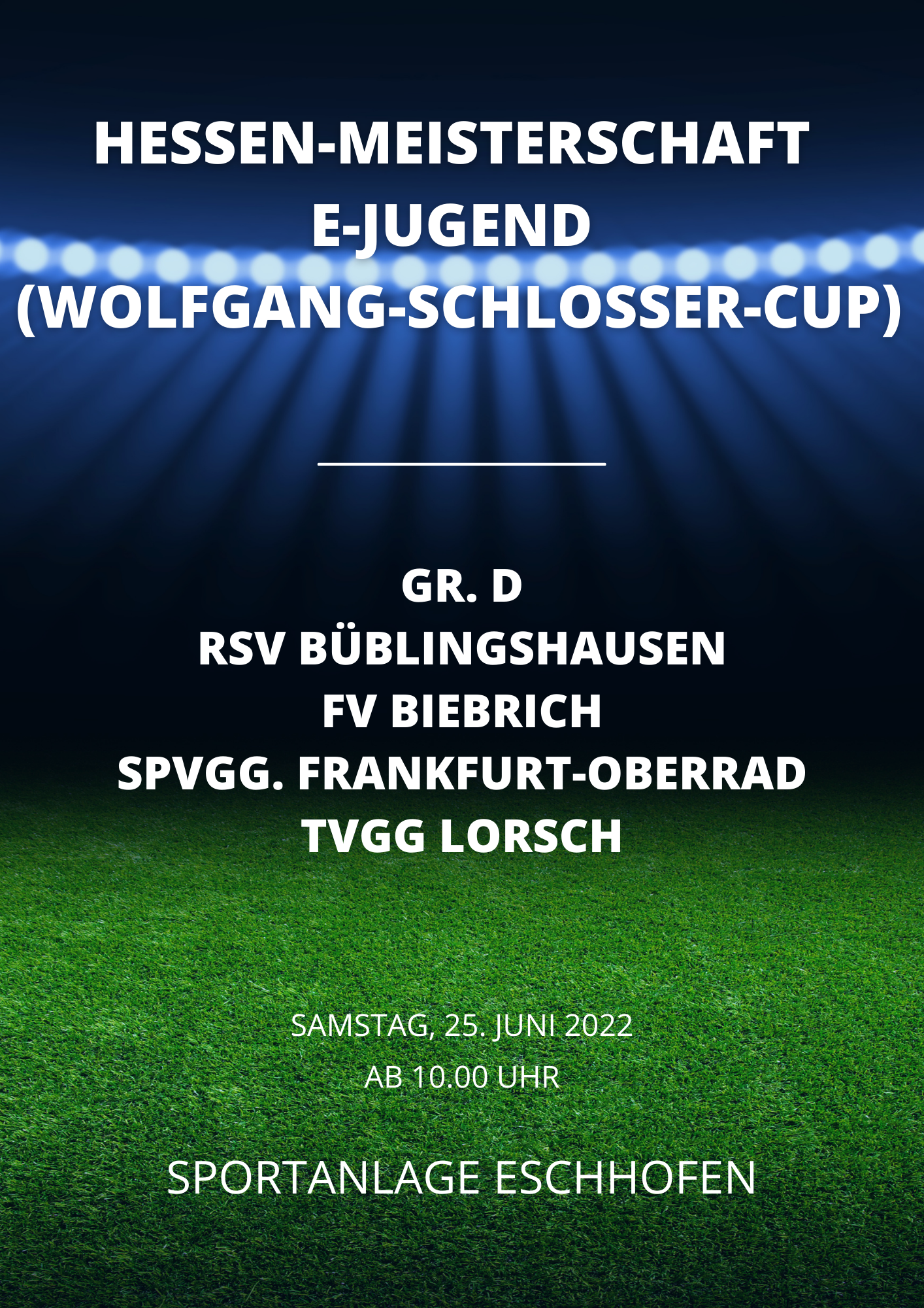 You are currently viewing RSV-E-Jugend Samstag bei Hessenmeisterschaft