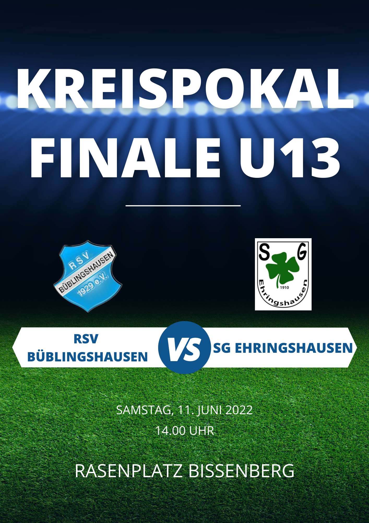 Read more about the article Kreispokal-Finale D-Jugend am Samstag mit RSV-Beteiligung