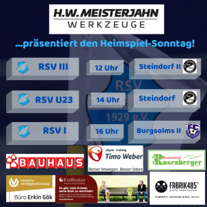 Read more about the article Heimspiel-Sonntag: RSV-Teams empfangen ambitionierte Gäste