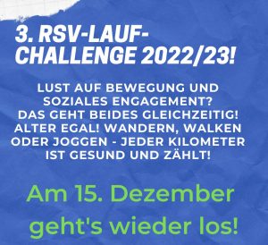 Read more about the article 3. RSV-Lauf-Challenge ab 15. Dezember!