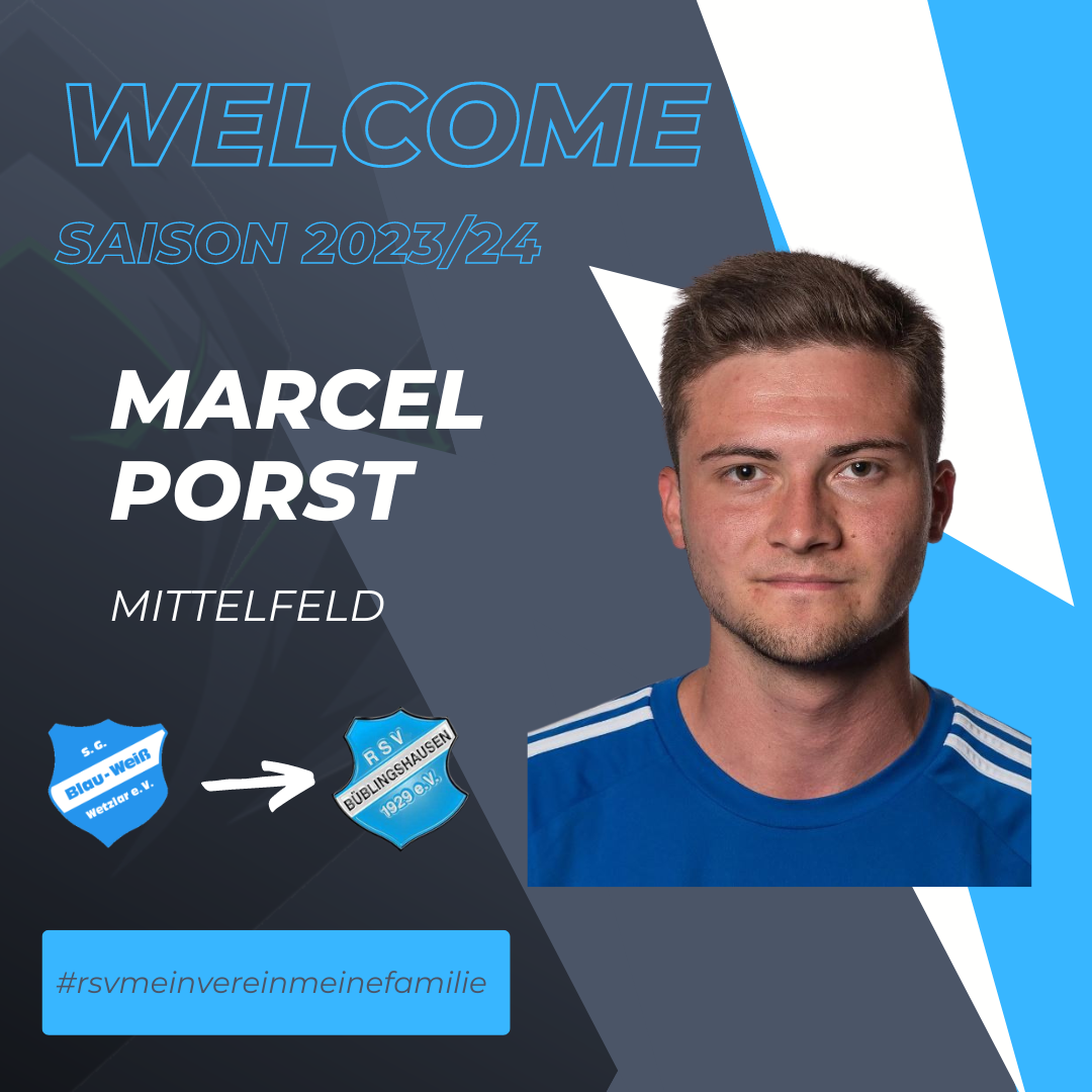 You are currently viewing Saison 23/24: Marcel Porst kehrt zurück