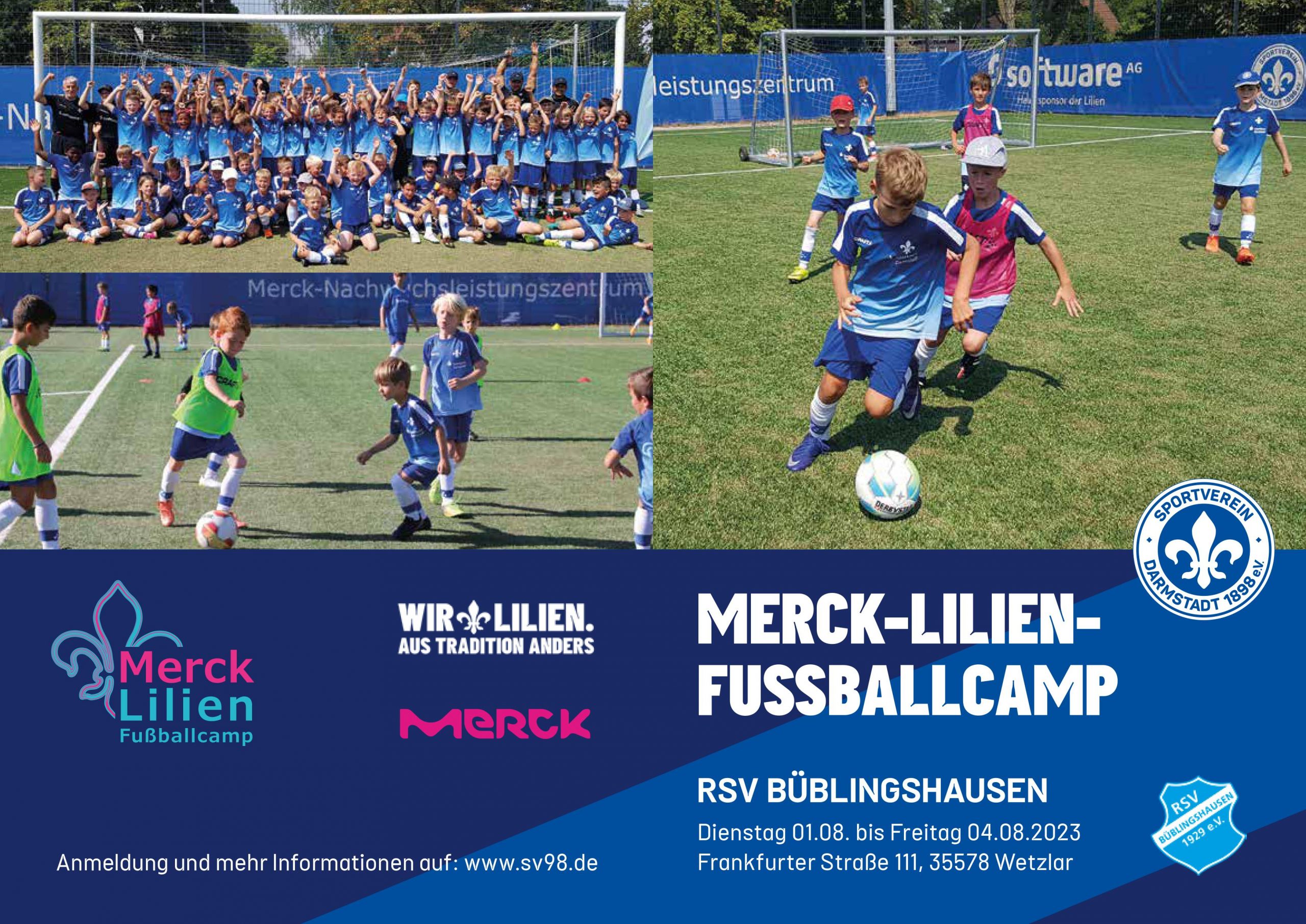 You are currently viewing Jetzt anmelden! Lilien-Fußball-Camp steigt wieder in den Sommerferien