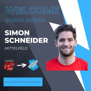 Read more about the article Saison 2023/24: Simon Schneider kommt