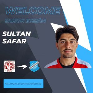 Read more about the article Sultan Safar wechselt auf die Bezirkssportanlage!