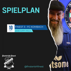 Read more about the article Darts: Nur ein Team im Einsatz – „Finest 3“ empfängt den FC Kombach