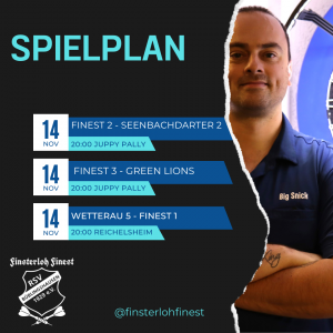 Read more about the article Darts: Doppel-Heimspieltag am Dienstag