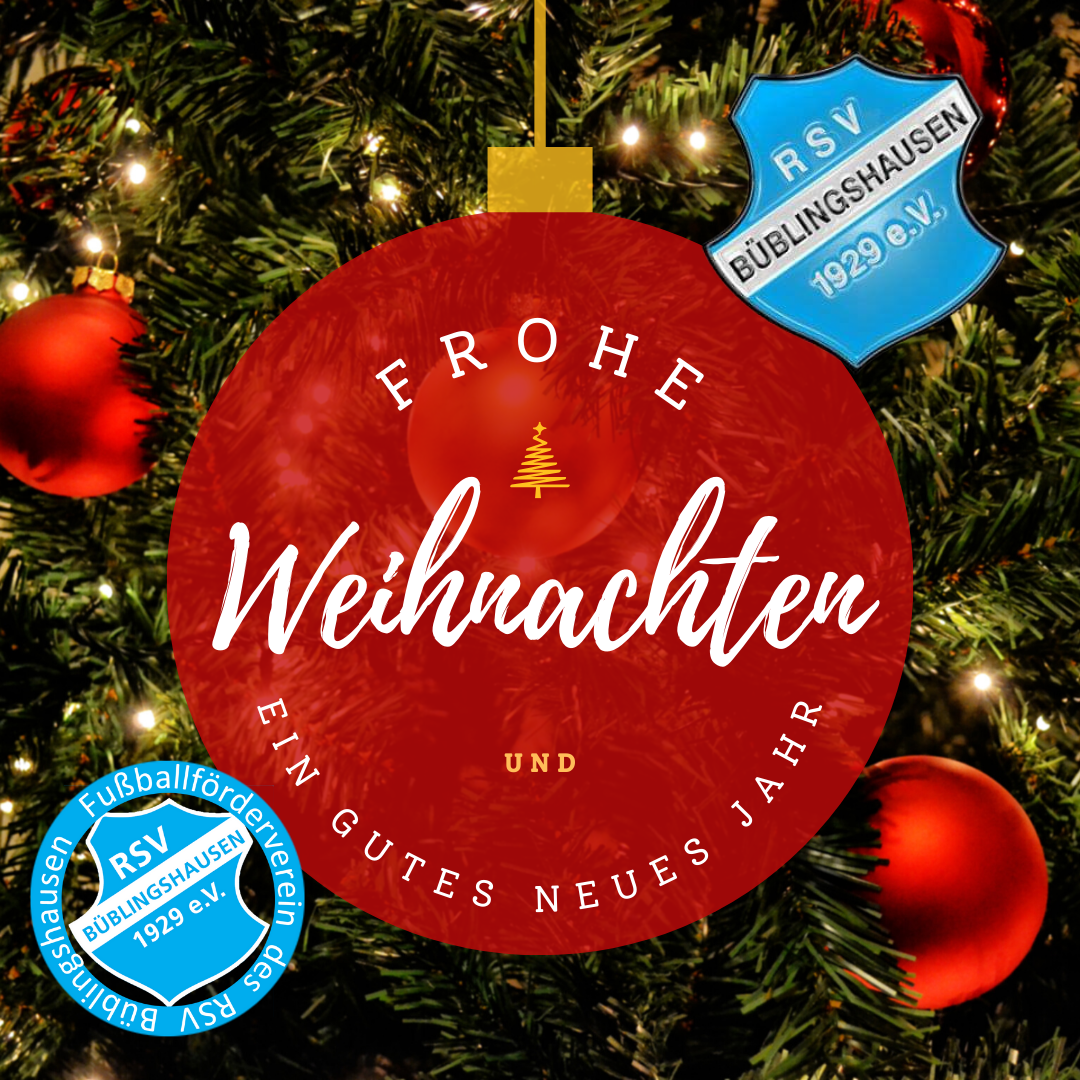 Read more about the article Der RSV wünscht Frohe Weihnachten und einen guten Rutsch!