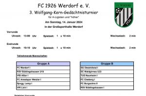 Read more about the article Turnier in Werdorf: RSV-AH und zwei Teams bei Senioren-Turnier am Start
