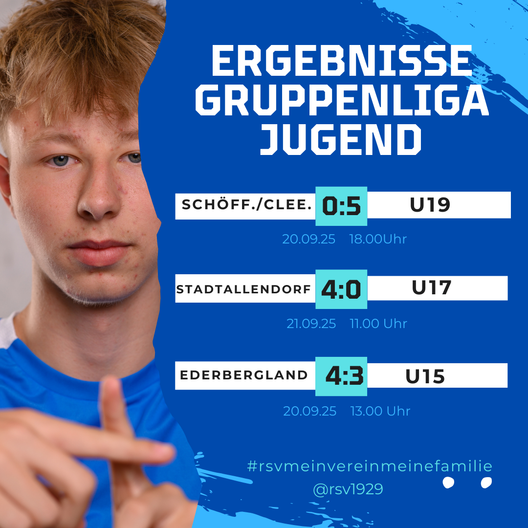 Du betrachtest gerade Jugend-Gruppenligen: U19 feiert klaren Derbysieg – U15 verliert Spitzenspiel knapp