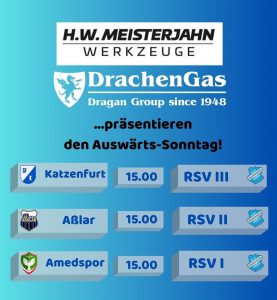Mehr über den Artikel erfahren RSV-Teams dreimal auswärts – und dreimal mit Topspielen