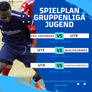 Mehr über den Artikel erfahren Vorschau: RSV-Jugend-Teams starten in die Gruppenligen